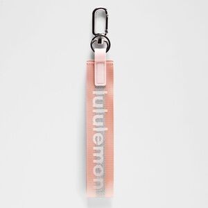 Never lost keychain wordmark